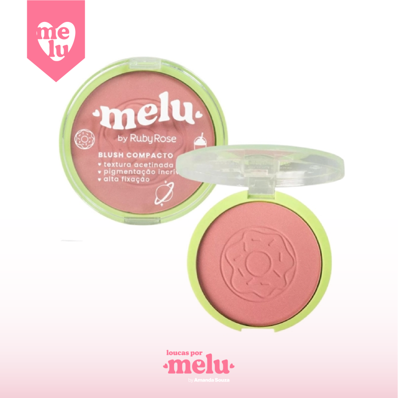 Blush Compacto - Melu - RR871