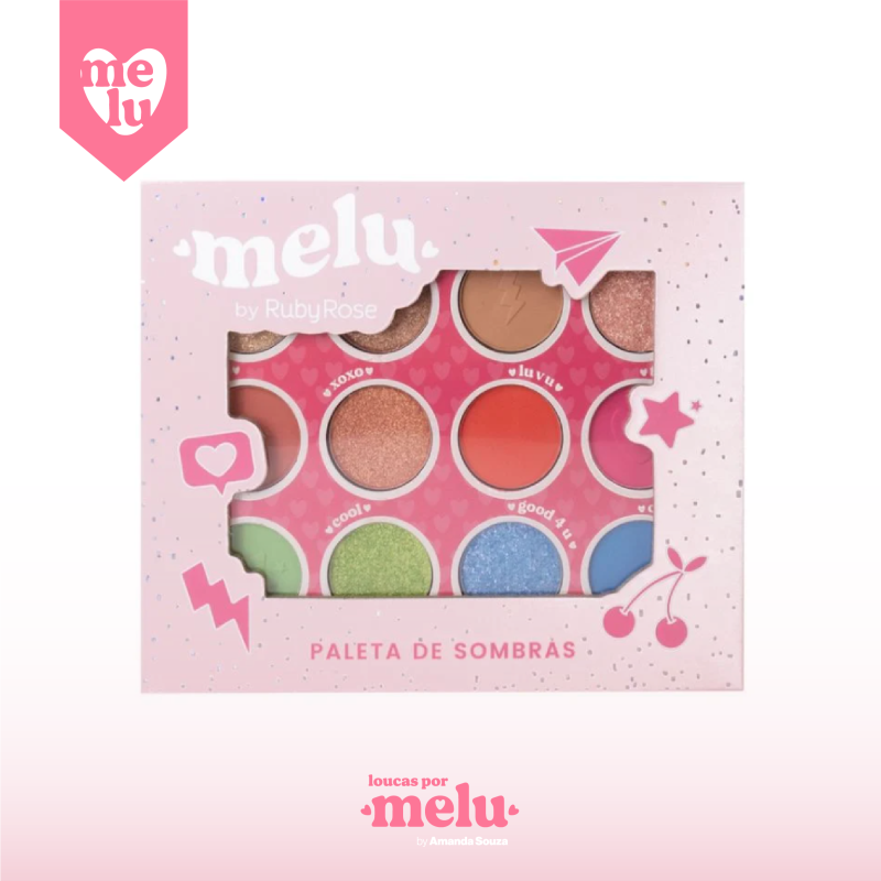 Paleta de Sombras - Melu - HB1085